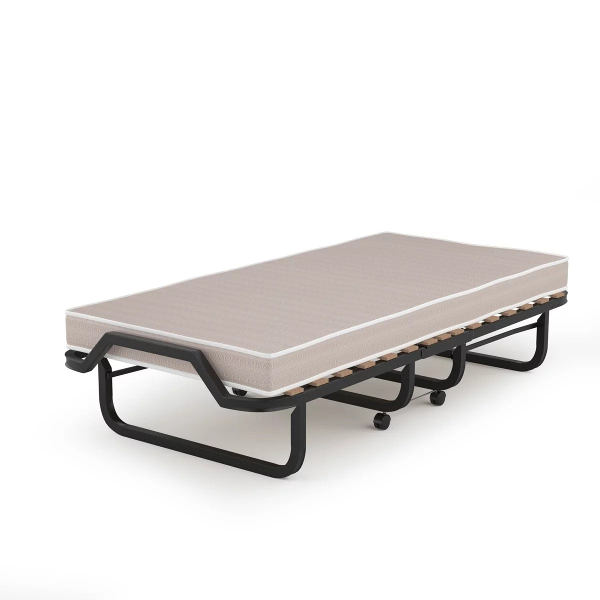 Folding Bed with Memory Foam and Metal Frame E3248