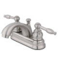 4" Centerset Brushed Nickel Bathroom Faucet H19178