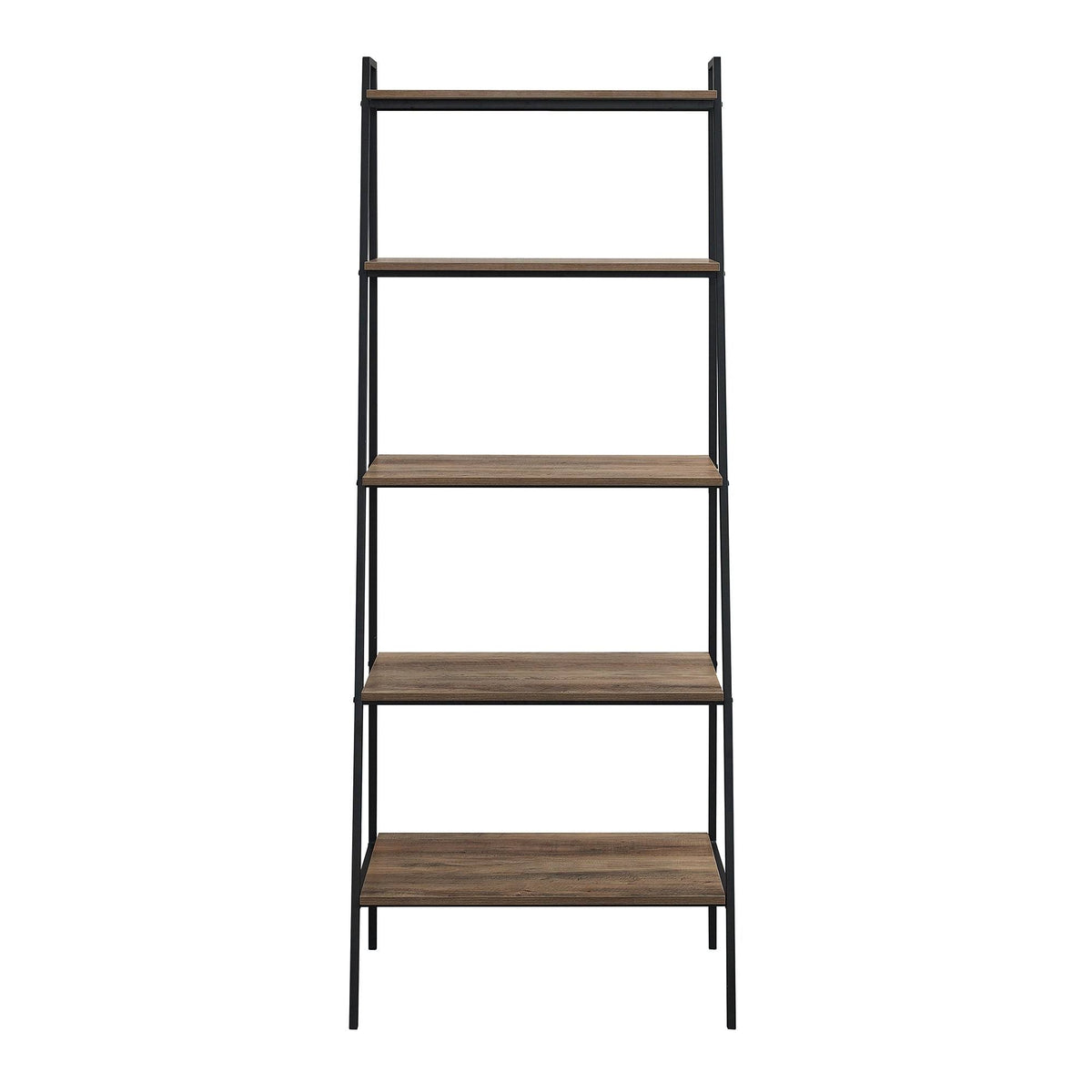 Dark Walnut Open Ladder Bookshelf F1839