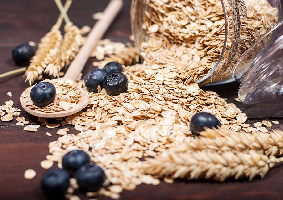 Organic Rolled Oats 20 Pounds Non-GMO Kosher Raw Vegan D986