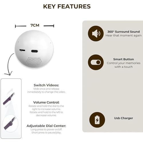 Memory Lamp Ornament with Sound E961
