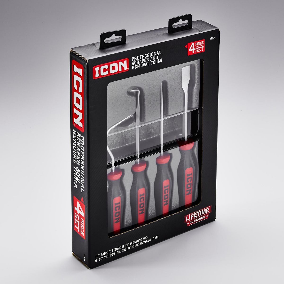 Scraper and Removal Tools, 4 Piece Q28794