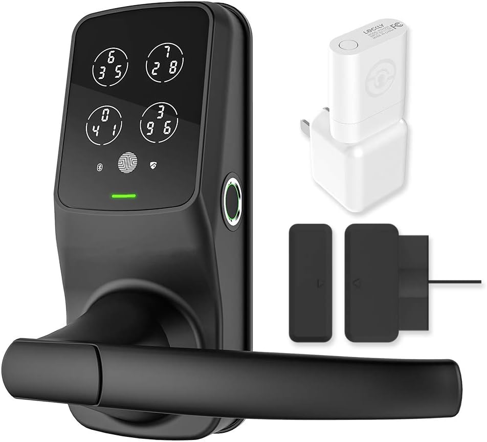 Wi-Fi Smart Lock with Fingerprint Keypad, Venetian Bronze B70608