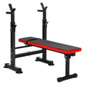 Adjustable Olympic Workout Bench with Squat Rack G54664