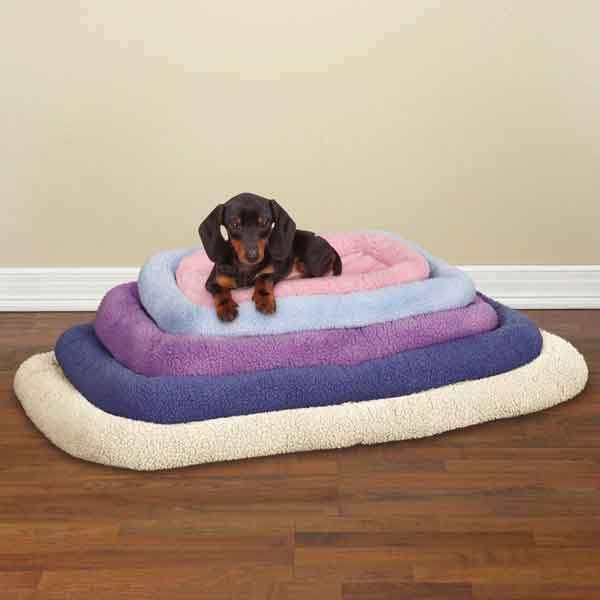 Pink Sherpa Crate Bed C66673