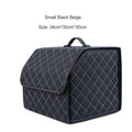 Leather Folding Car Trunk Organizer D35807