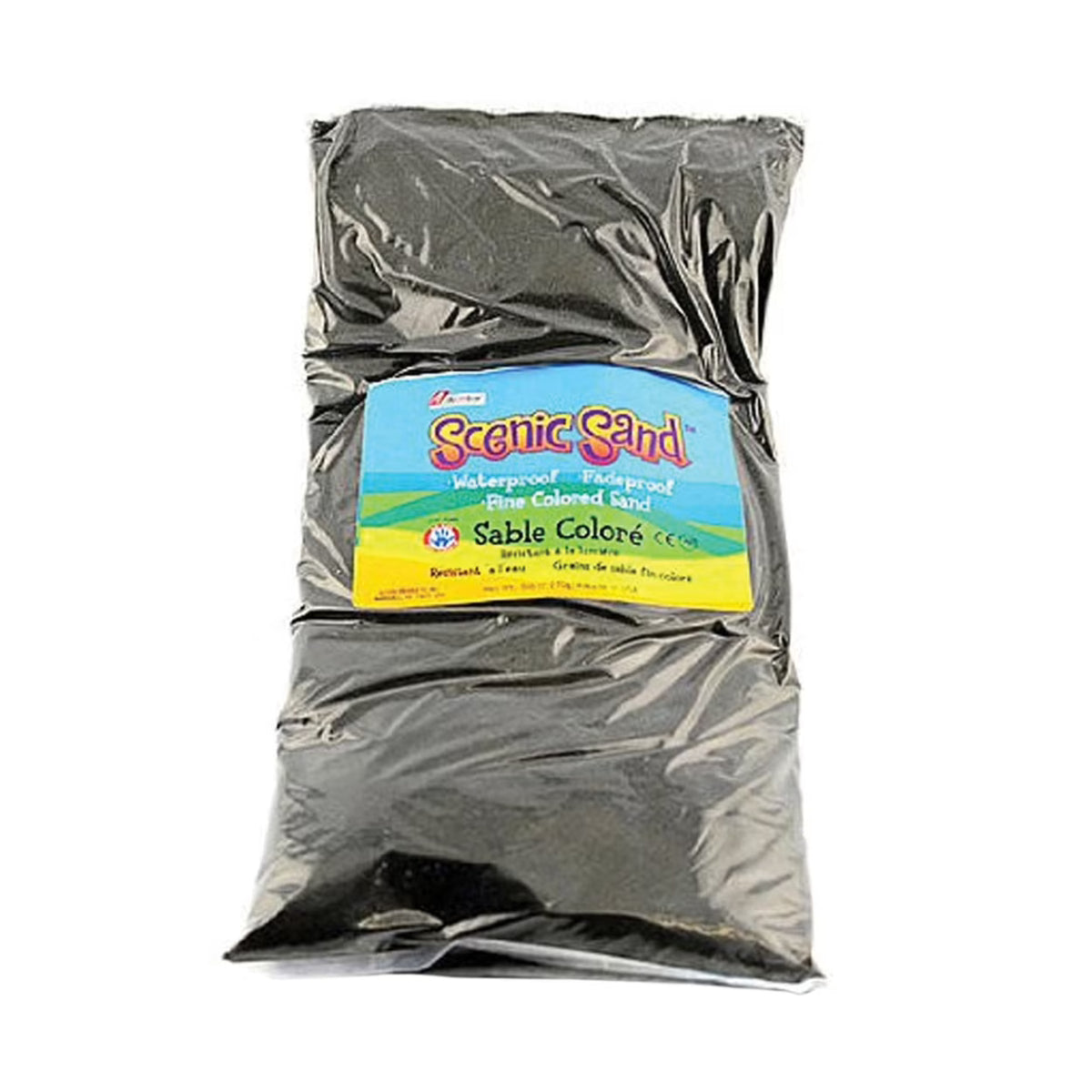 5 lb. Bag of Deep Black Colored Sand N54042