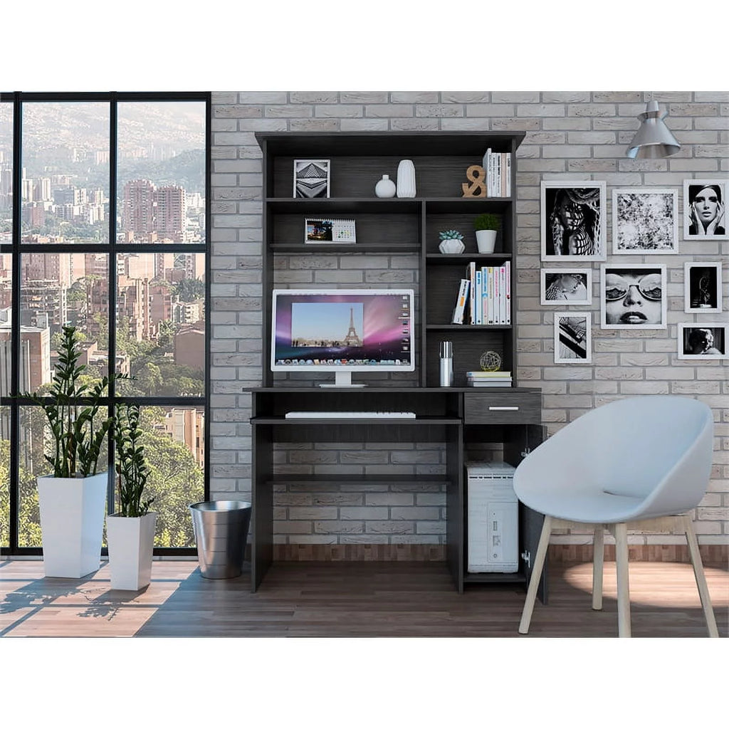 Engineered Wood Desk in Gray C533