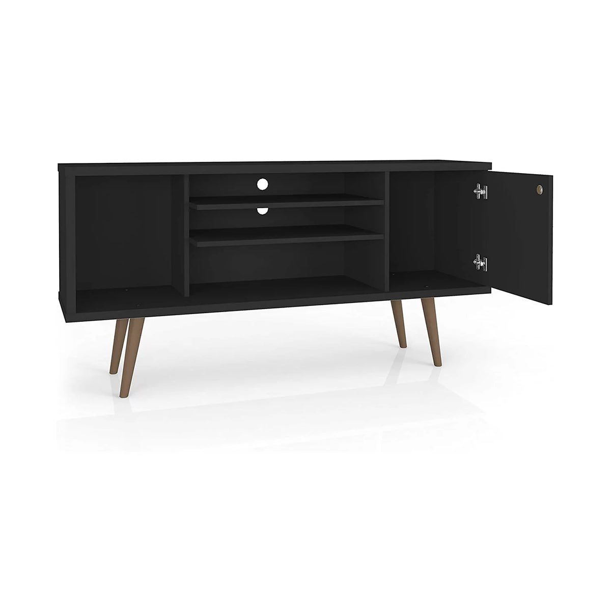53 Inch Mid Century Modern TV Stand Y1713