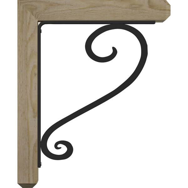 Douglas Fir Iron Bracket K142811