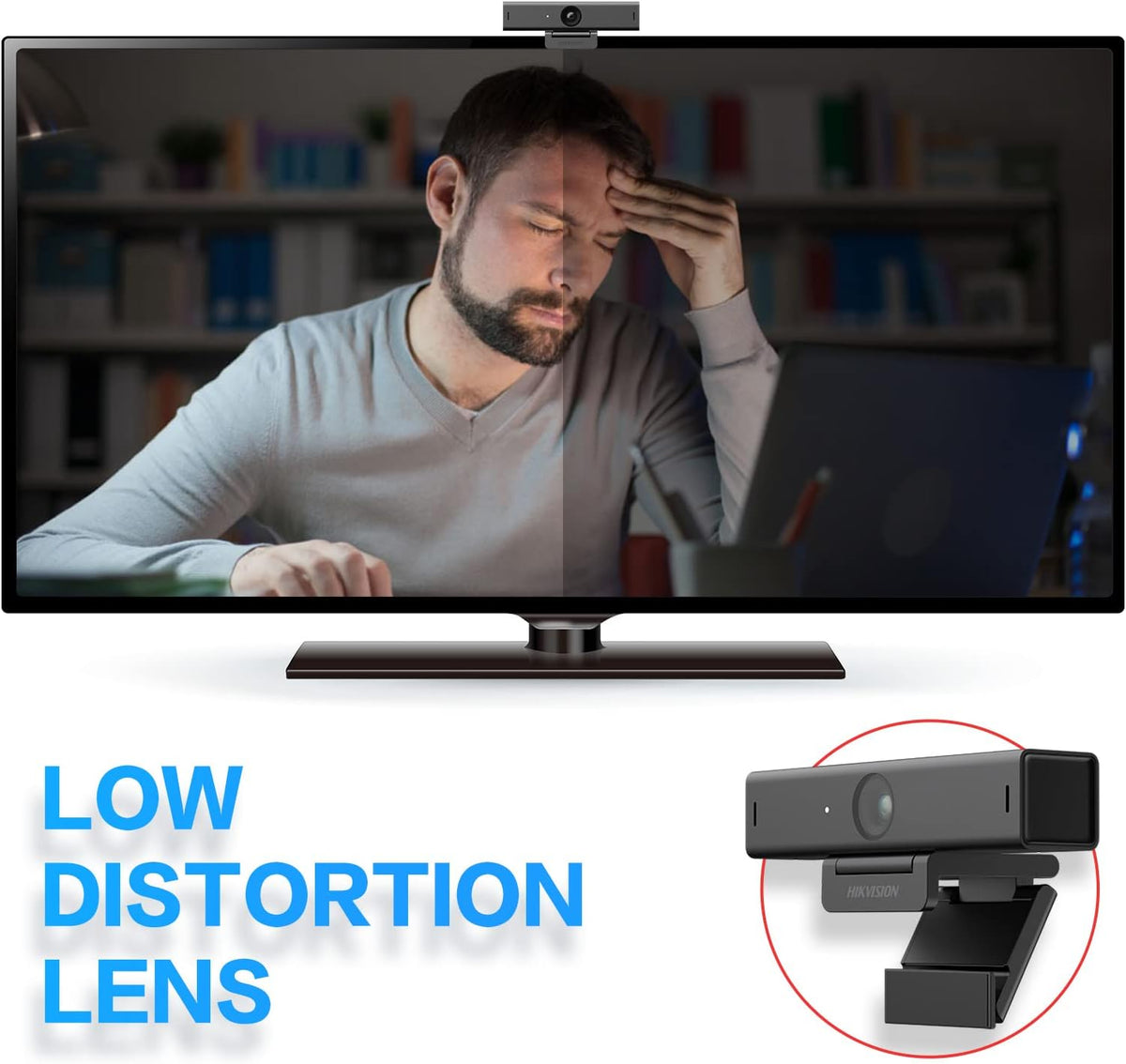 4K HD Webcam with Microphone, 30fps Autofocus N62447