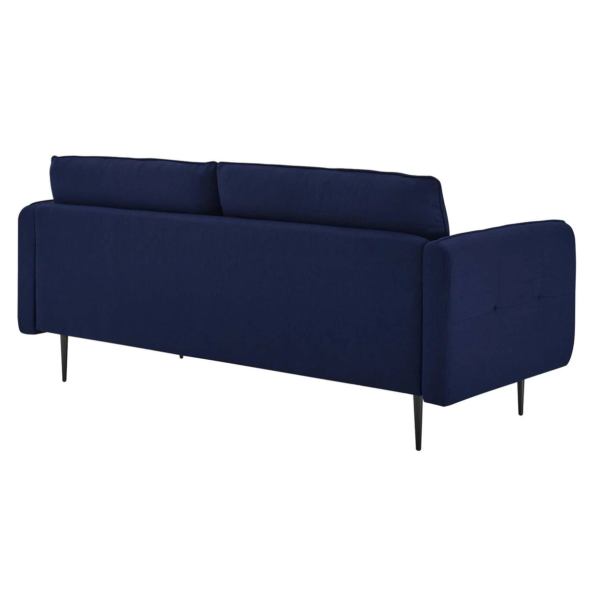Royal Blue Tufted Fabric Sofa K979