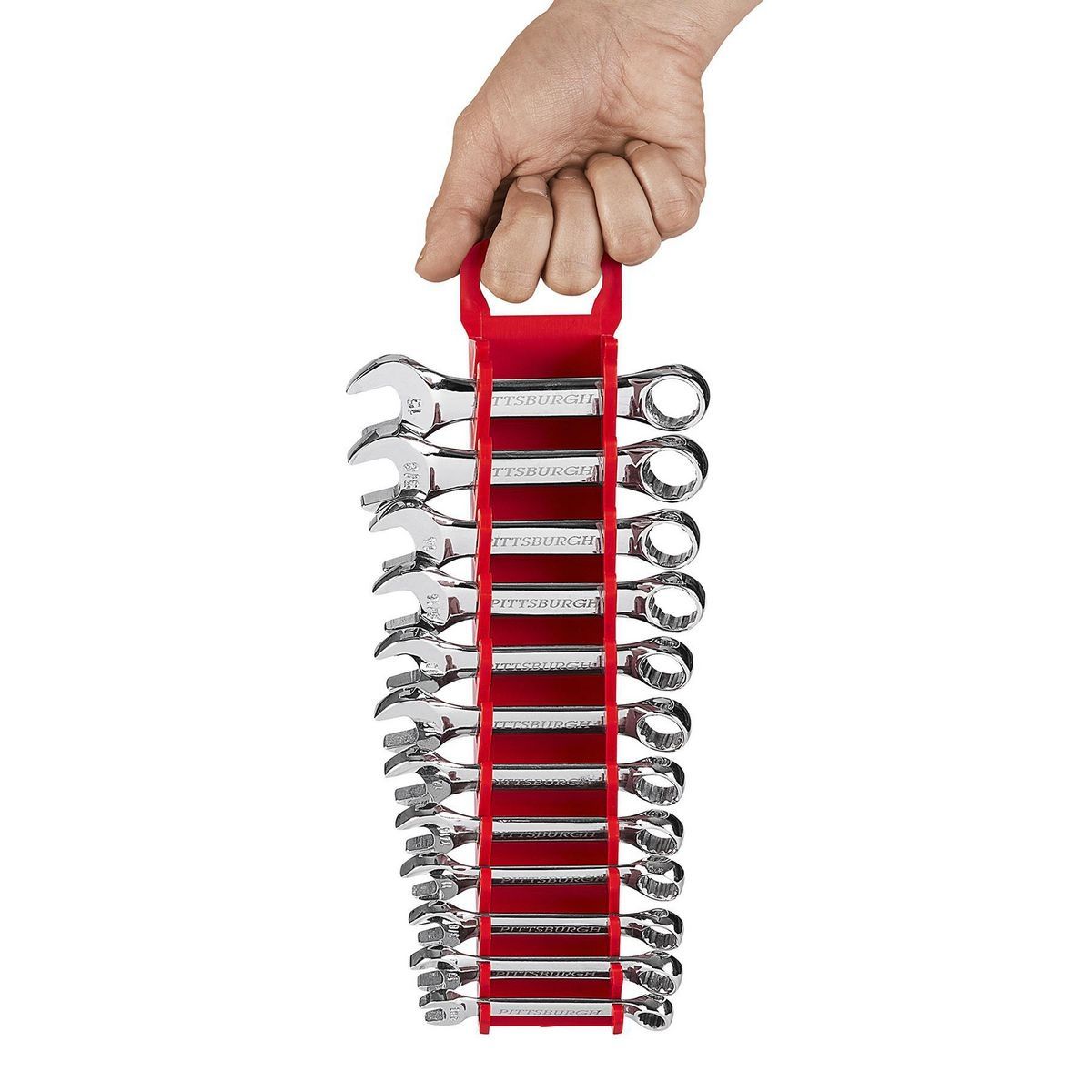 12 Slot Stubby Wrench Organizer, 2 Piece F824997