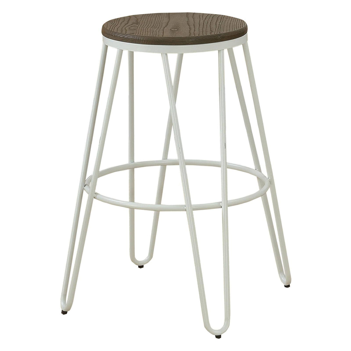 Industrial 26 in. Metal Bar Stool - Set of 2 X142318