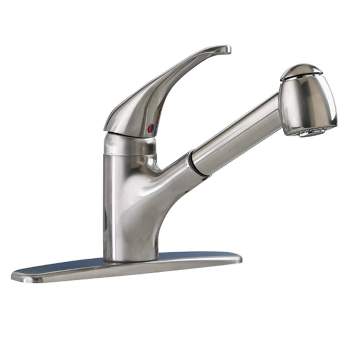 Stainless Steel Pull-Out Kitchen Faucet L581071