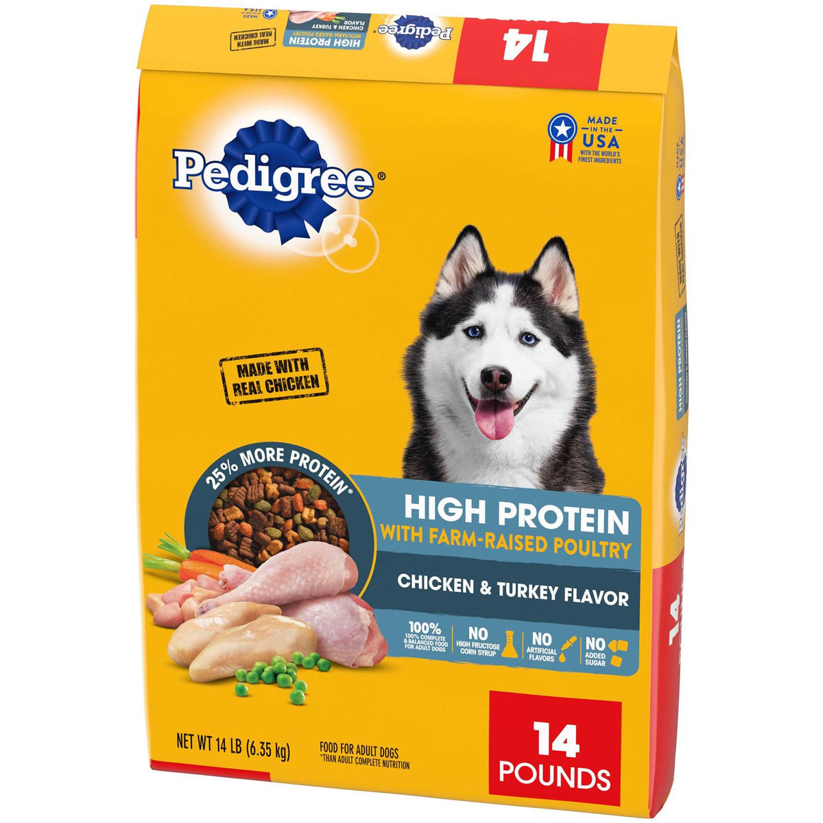 High Protein Adult Dry Dog Food Chicken and Turkey F153510