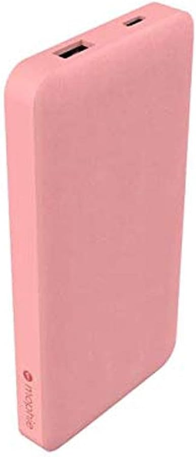 Pink Portable Charger 10,000mAh 18W USB-C PD Pack of 2 X429973