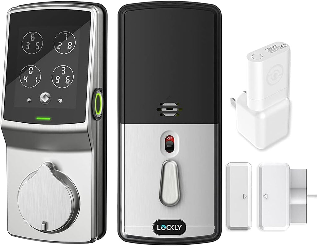 Wi-Fi Smart Lock with Fingerprint Keypad, Venetian Bronze B70608