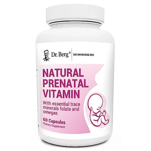 Prenatal Vitamins with Folic Acid, Omegas & Superfoods, 60 Capsules R44407