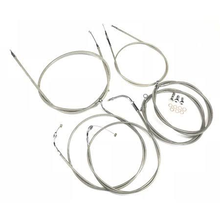 12 inch-14 inch Bar Height Stainless Cable/Line Kit E495303