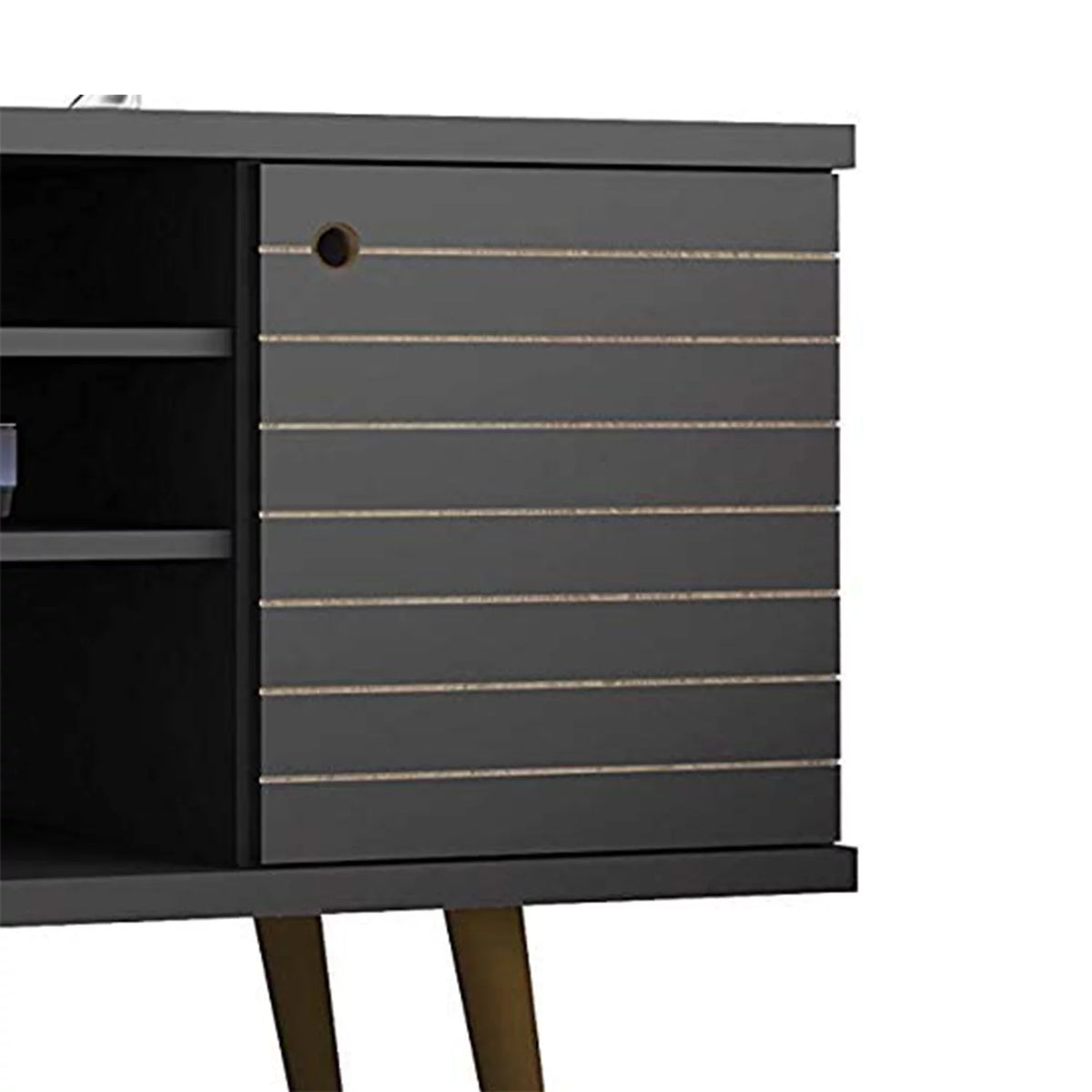 53 Inch Mid Century Modern TV Stand Y1713