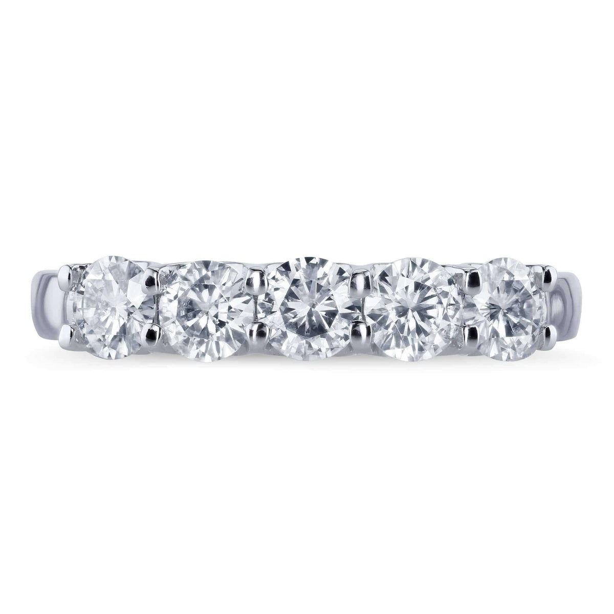 14K Yellow Gold Moissanite Bridal Wedding Band L768465