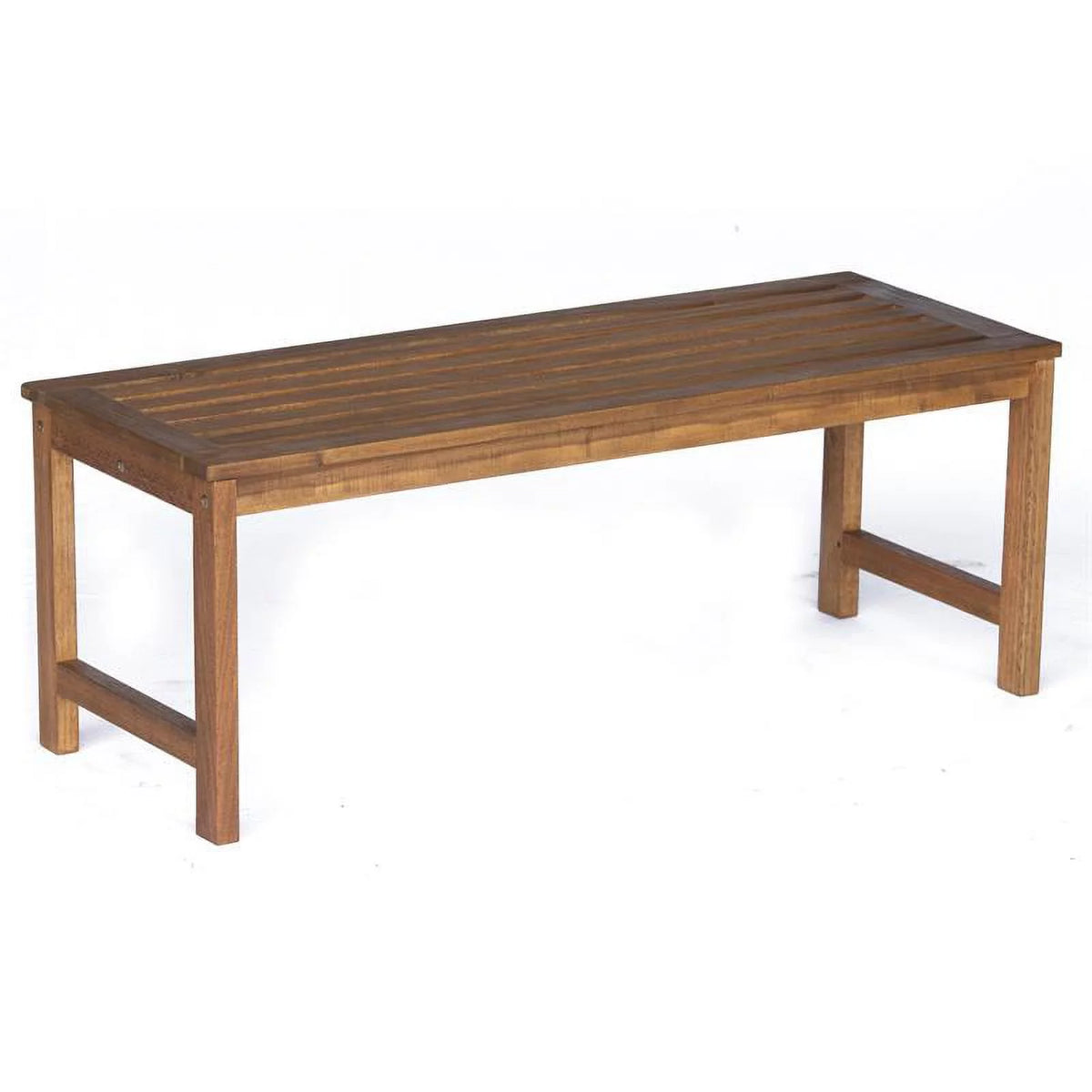 Brown Wood Outdoor Dining Bench M73282