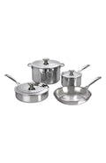 7 Piece Stainless Steel Cookware Set C4525