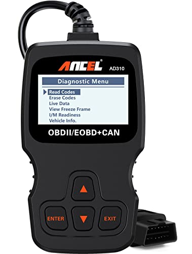 OBD II Scanner Car Engine Fault Code Reader (Black) U61470