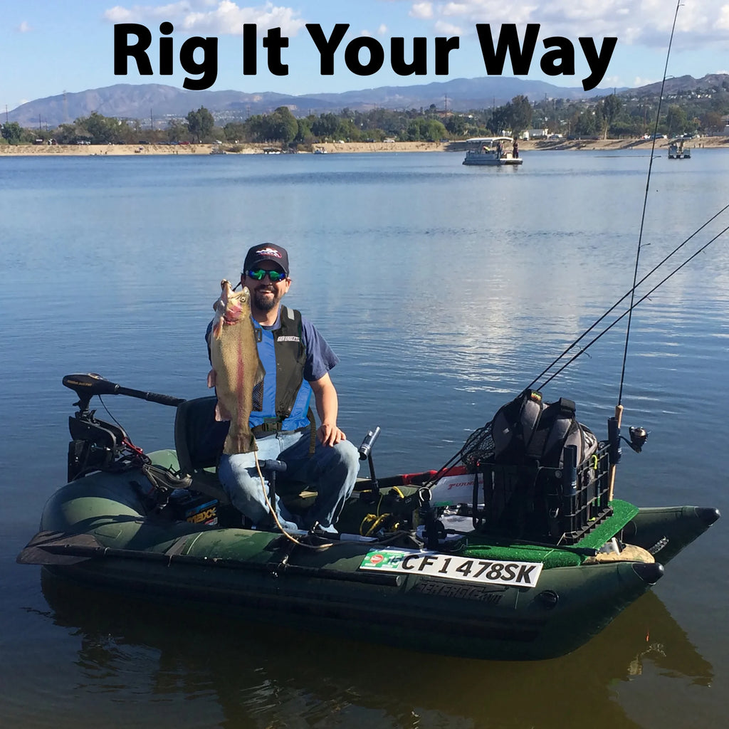 Inflatable Pontoon Fishing Boat R695321