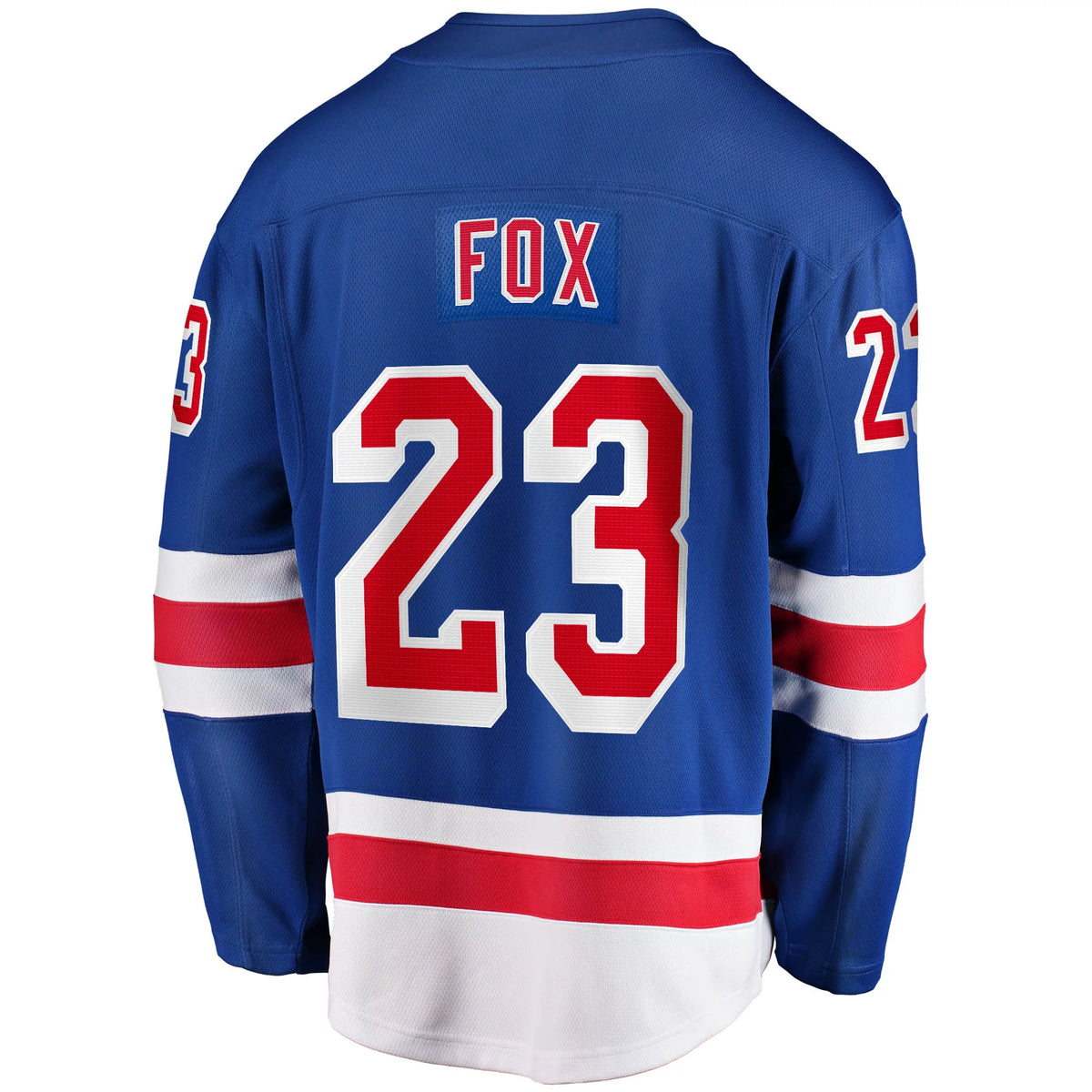 Men's Blue New York Rangers Home Breakaway Replica Jersey F285