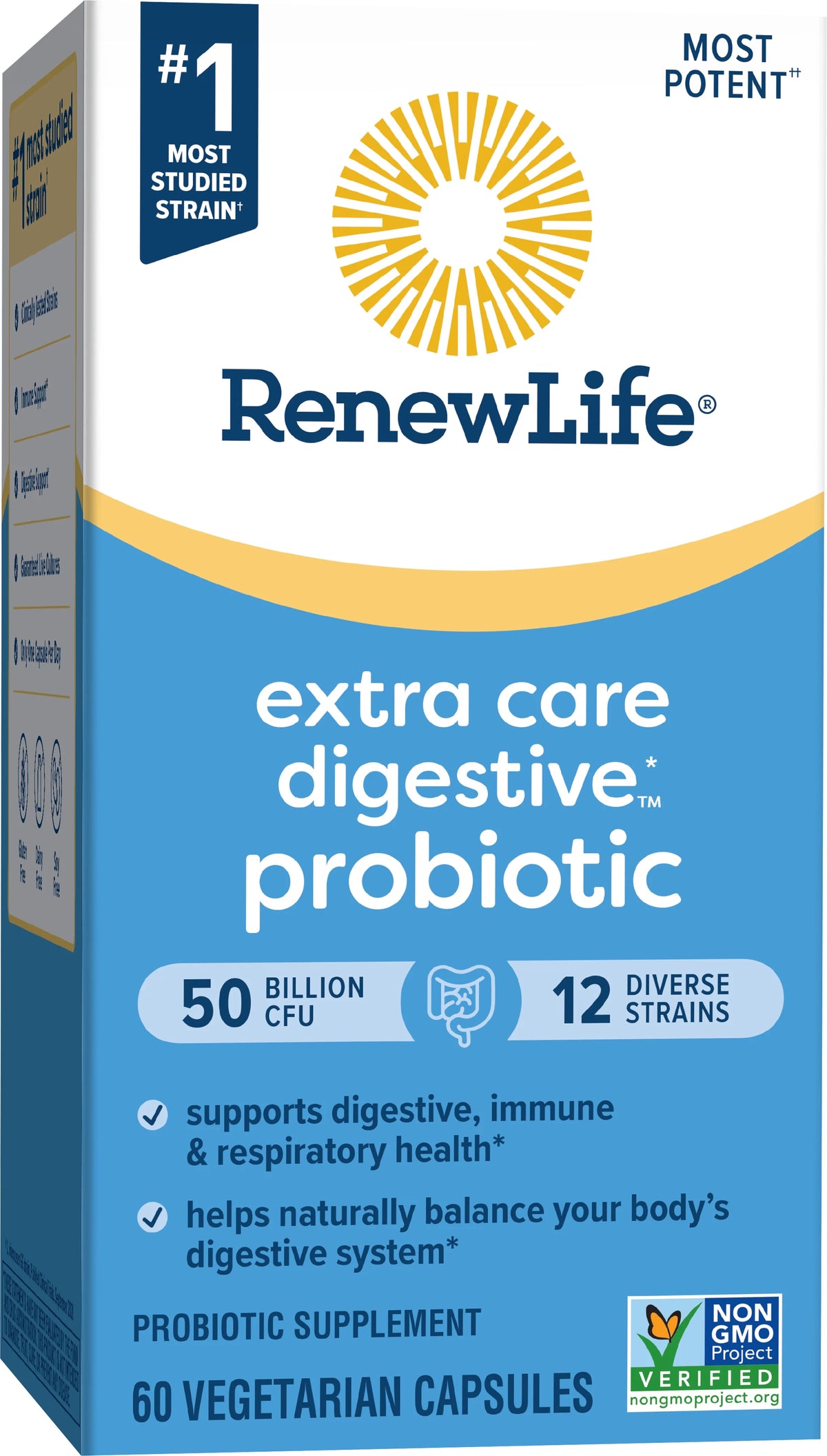 60 Vegetarian Probiotic Capsules 50 Billion CFU S199
