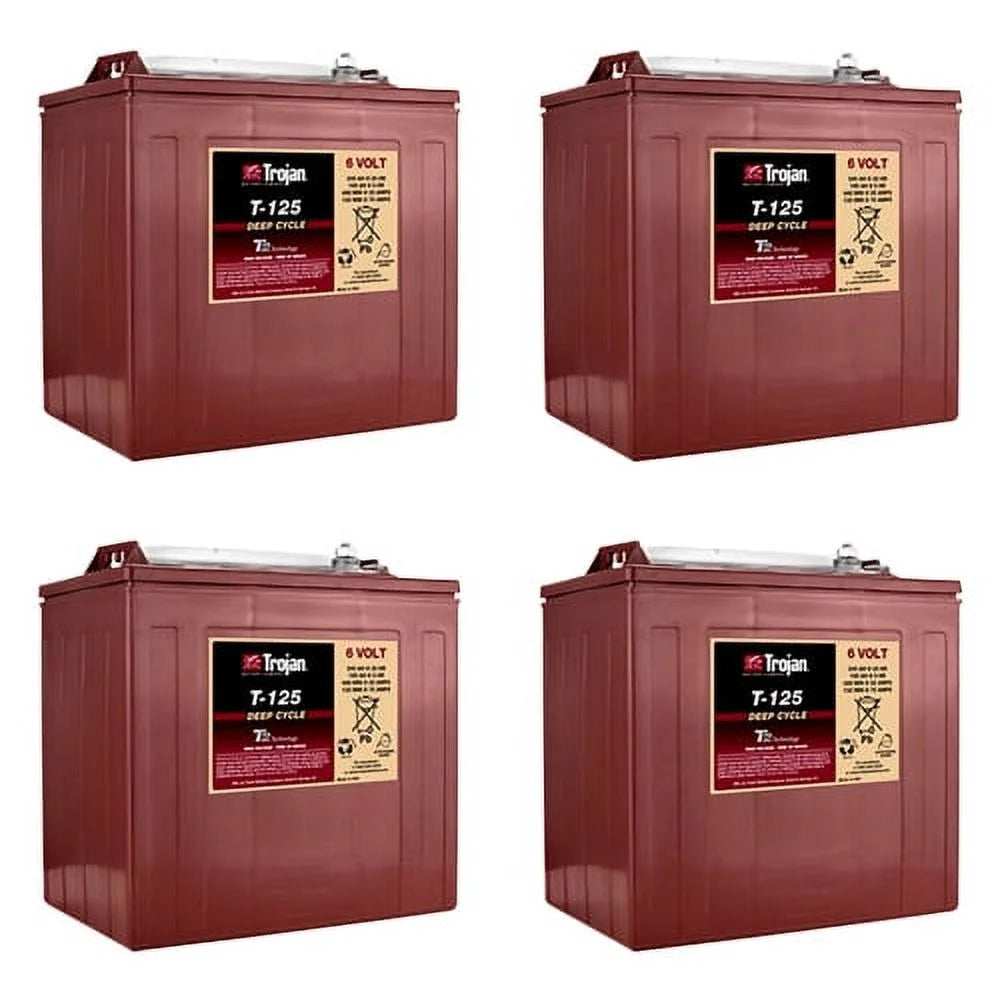 6V 240Ah Flooded Lead Acid Deep Cycle Battery x 4 F479
