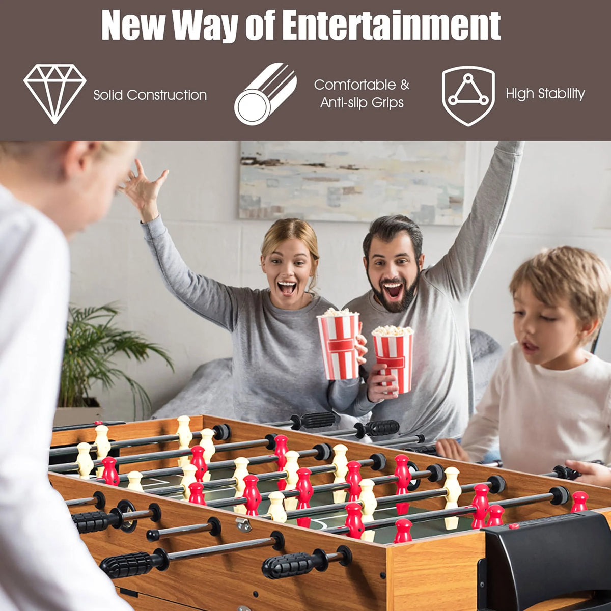48'' 3-In-1 Multi Combo Game Table C52692