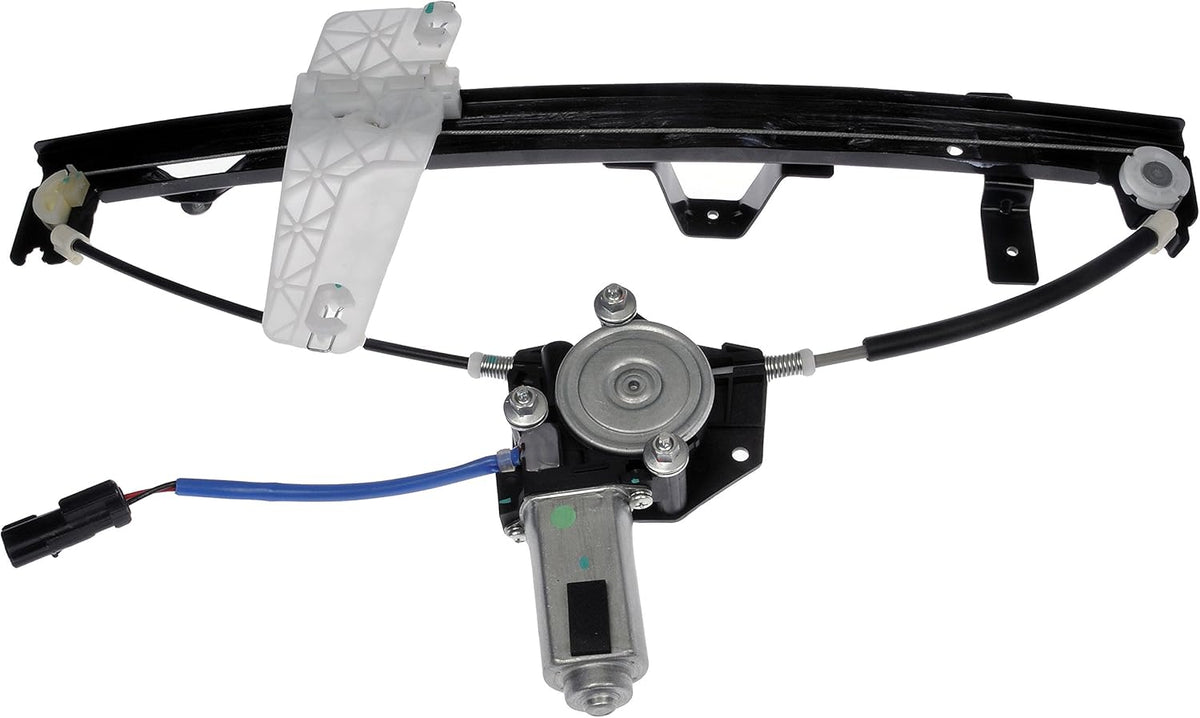 Front Driver Side Power Window Motor and Regulator Assembly Black Pack of 2 B553