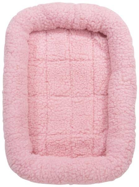 Pink Sherpa Crate Bed C66673