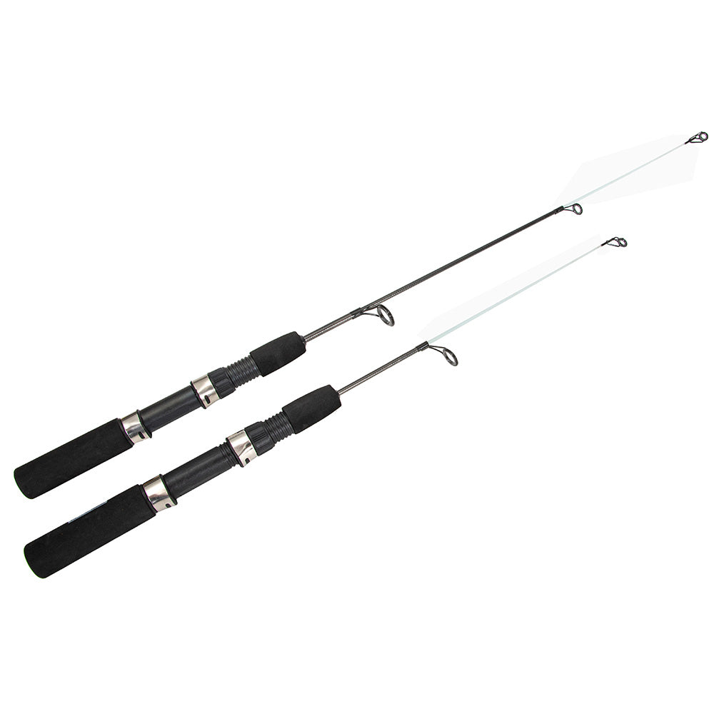52pcs Ice Fishing Gear Set with Spinning Rod, Reel, Hook, Lures H7631