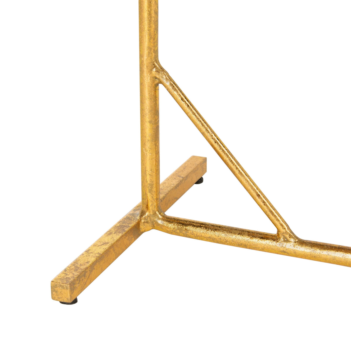Round C Table Yellow/Gold P74039