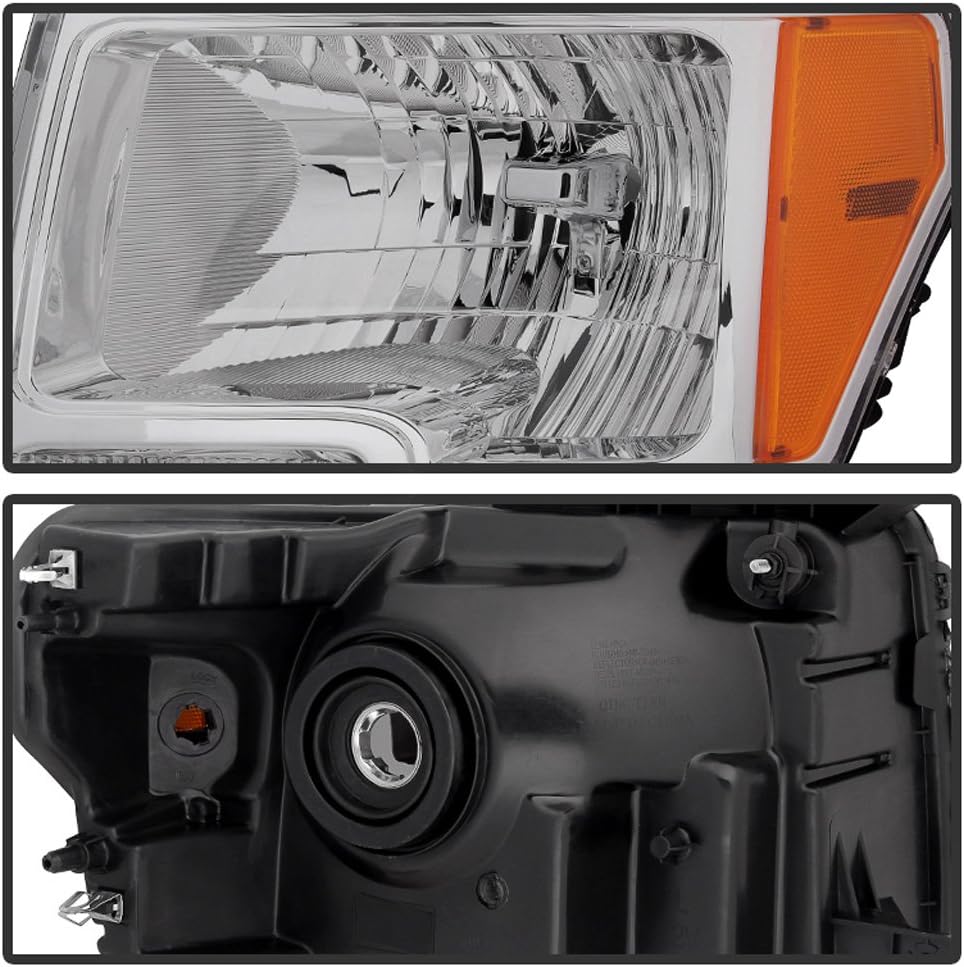 2009-2014 Ford F150 Pickup Headlights Headlamps Assembly Pair Set G5342