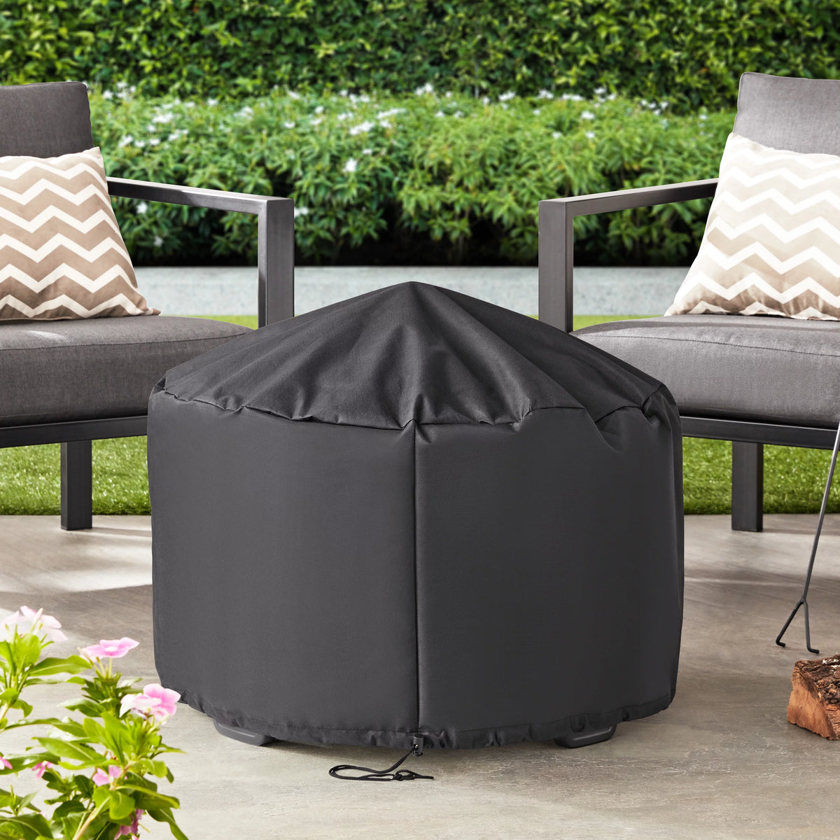Wood Burning Steel Fire Pit D566603