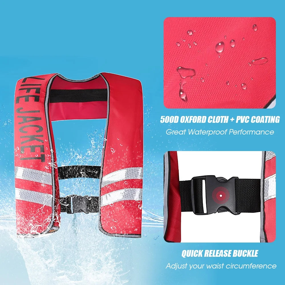 Adult Safety Float Suit for Water Sports Survival Jacket H22533