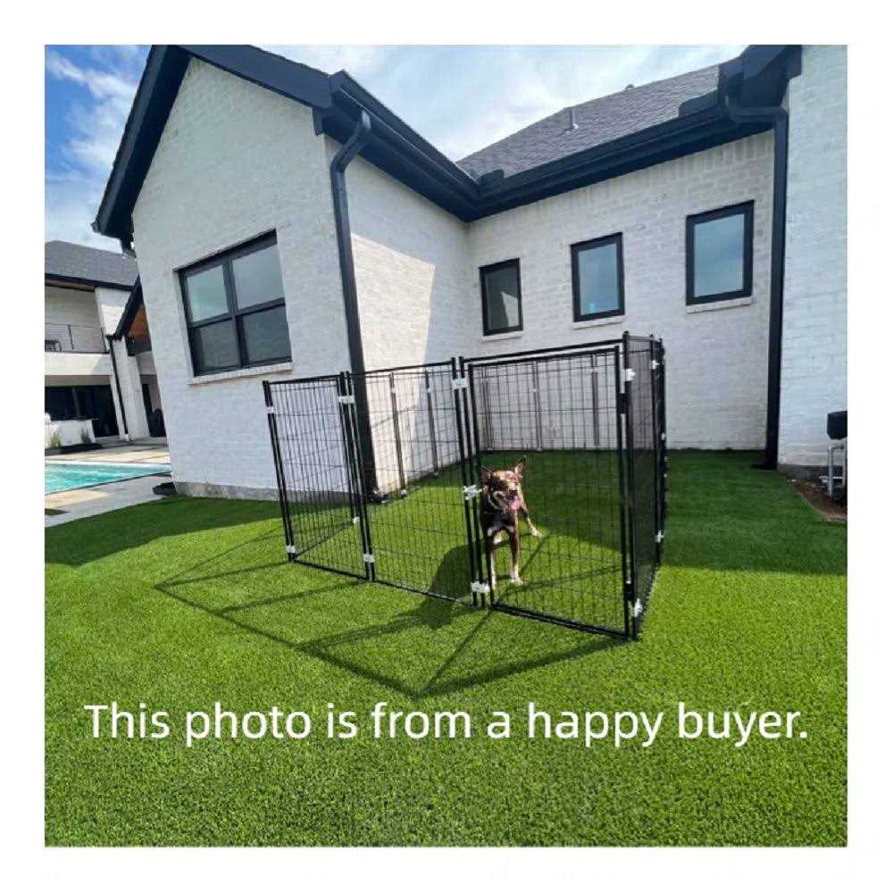 9 x 9 x 3.93 ft Modular Dog Exercise Fence W540929