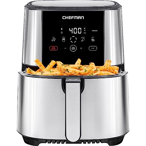 XL 8-Qt One-Touch Digital Control Nonstick Dishwasher-Safe Air Fryer Q942865