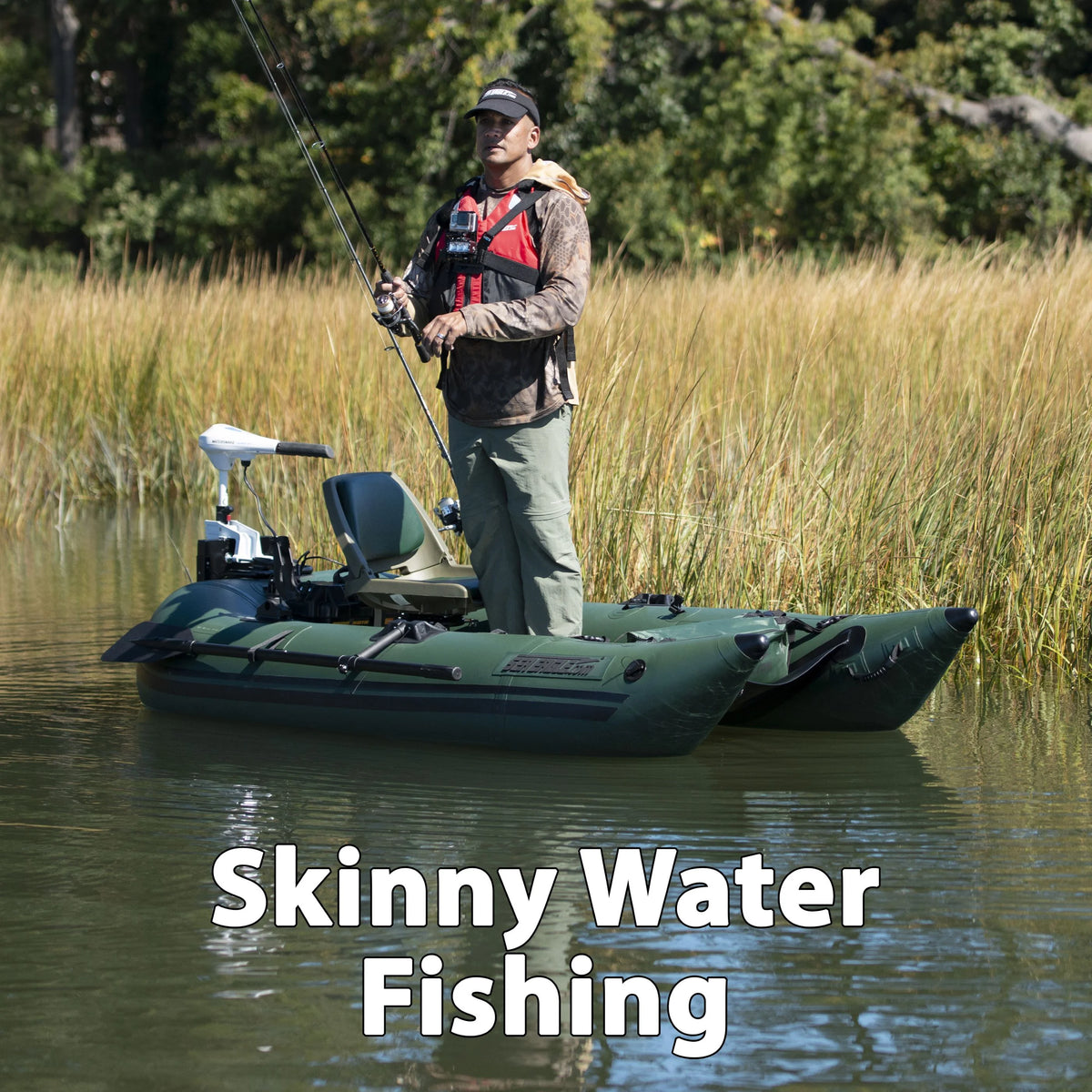 Inflatable Pontoon Fishing Boat R695321