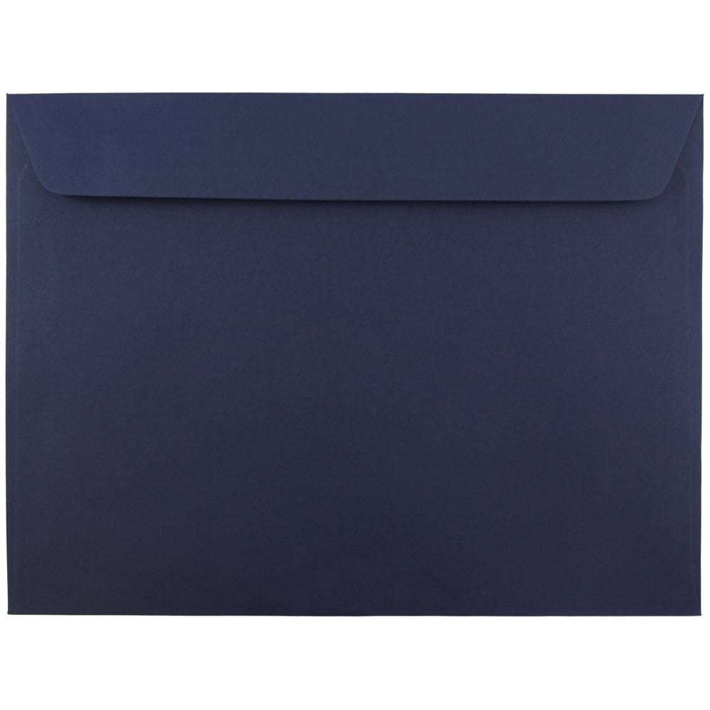 9 x 12 Navy Blue Booklet Envelopes, 1000/Carton W442