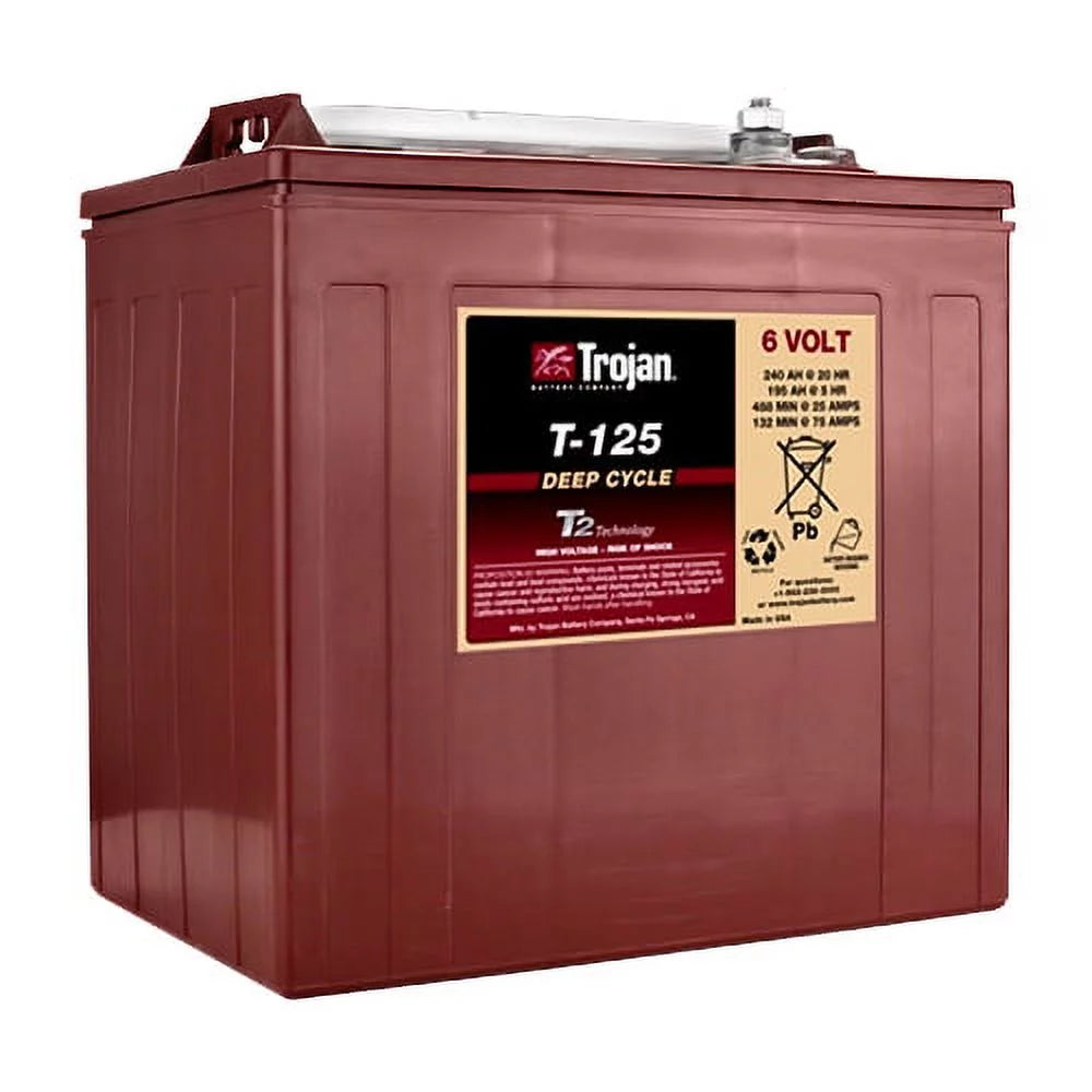 6V 240Ah Flooded Lead Acid Deep Cycle Battery x 4 F479