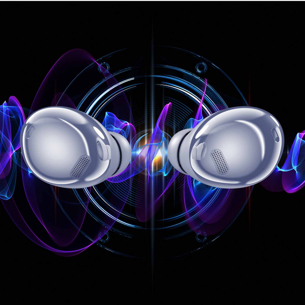 Purple True Wireless Earbuds with Active Noise Cancelling M569754
