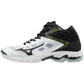 White Black Mid Volleyball Shoes P215513