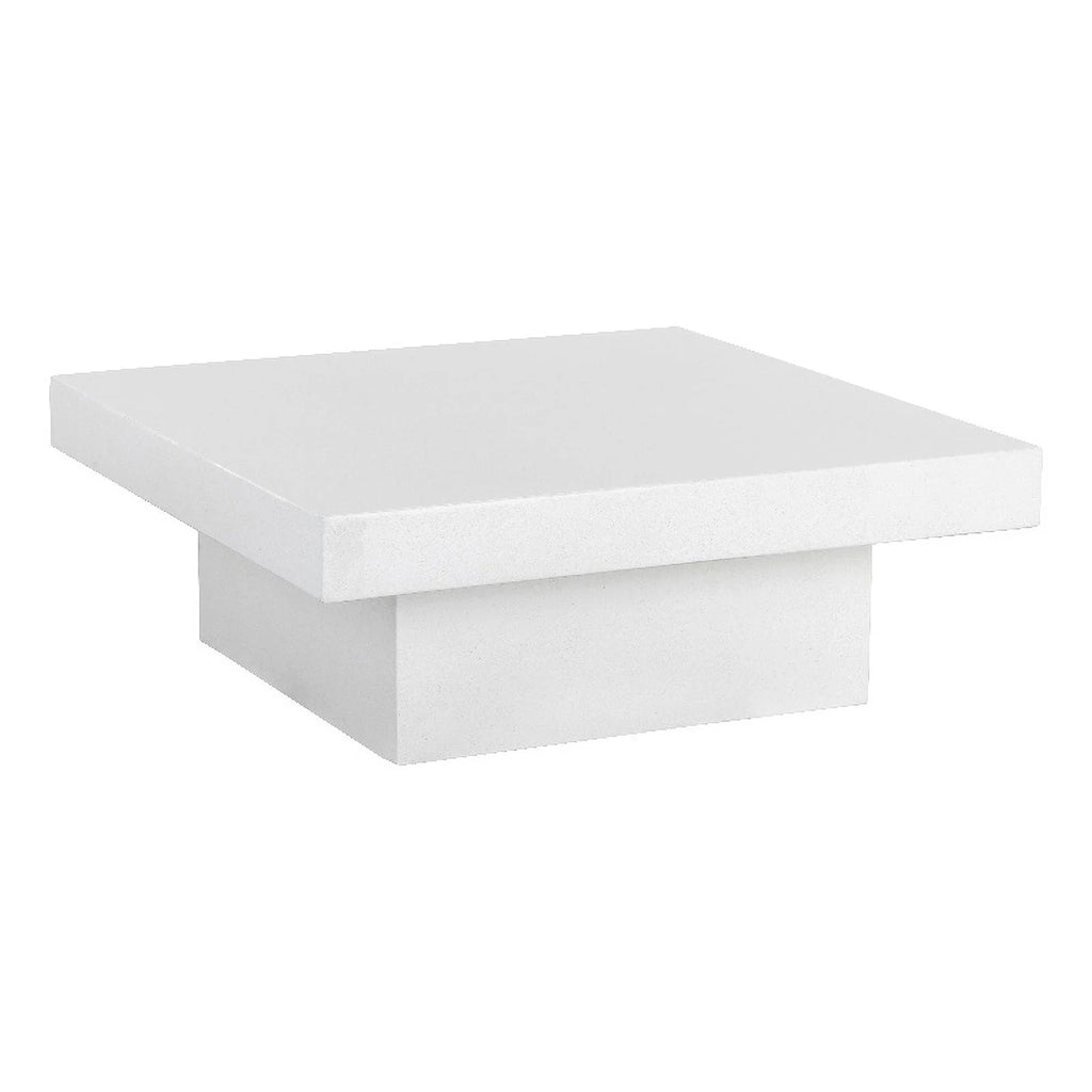 White Concrete Coffee Table B53416