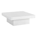 White Concrete Coffee Table B53416